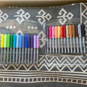 🌈🌈 BIC Intensity Fashion Permanent Marker, Fine Point, Assorted Colors, 26 pk